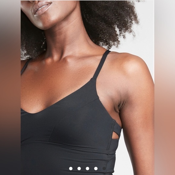 NWT! Athleta Black A-C Triangle Tankini - Multiple - Picture 5 of 14